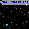 NVSS J220032+371818