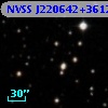 NVSS J220642+361229