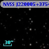 NVSS J220005+375405