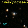 2MASX J22023844+3606402