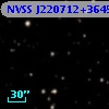 NVSS J220712+364549