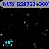 NVSS J220753+360729