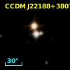 CCDM J22188+3807A