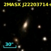 2MASX J22203714+3910336