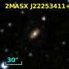2MASX J22253411+3928580
