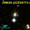 2MASX J22254771+3834140