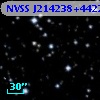NVSS J214238+442220