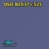 QSO B2037+521