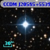 CCDM J20585+5539AB