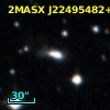 2MASX J22495482+4010141