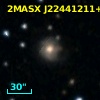 2MASX J22441211+3901209