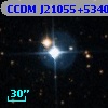 CCDM J21055+5340AB
