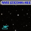NVSS J232344+411700