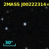 2MASS J00222314+4025502
