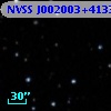 NVSS J002003+413328