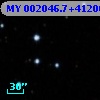 MY 002046.7+412006.1