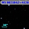 MY 002104.7+412602.1