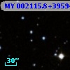MY 002115.8+395943.6