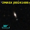2MASX J00241486+3937365