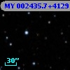 MY 002435.7+412913.7