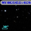 MY 002542.5+412843.2
