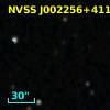NVSS J002256+411500