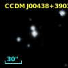 CCDM J00438+3903A