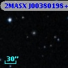 2MASX J00380198+4041466
