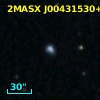 2MASX J00431530+4015437