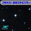2MASS J00394278+4109108