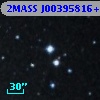 2MASS J00395816+4106081