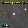 2MASS J00400722+4041428
