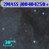 2MASS J00404250+4041513