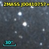 2MASS J00410757+4033236