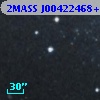 2MASS J00422468+4047241