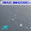 2MASS J00425892+4109088