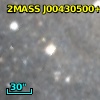 2MASS J00430500+4105090