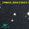 2MASS J00435602+4103241