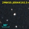 2MASS J00441613+4104121