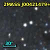 2MASS J00421479+4136286