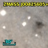 2MASS J00425605+4128299