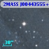 2MASS J00443555+4130358