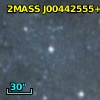 2MASS J00442555+4136335