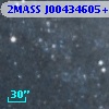 2MASS J00434605+4111483