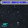 2MASS J00424100+4138556