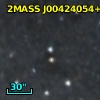 2MASS J00424054+4139476