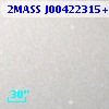2MASS J00422315+4112172