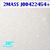 2MASS J00422454+4113425