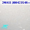 2MASS J00423548+4111443