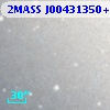 2MASS J00431350+4115084